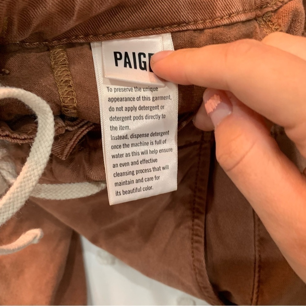 Paige Jeans Carly Wide Leg in Vintage Mocha - Picture 5 of 10